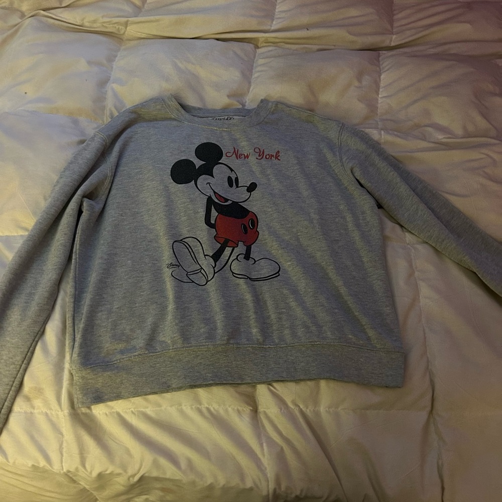 Madewell Mickey Mouse NYC sweatshirt